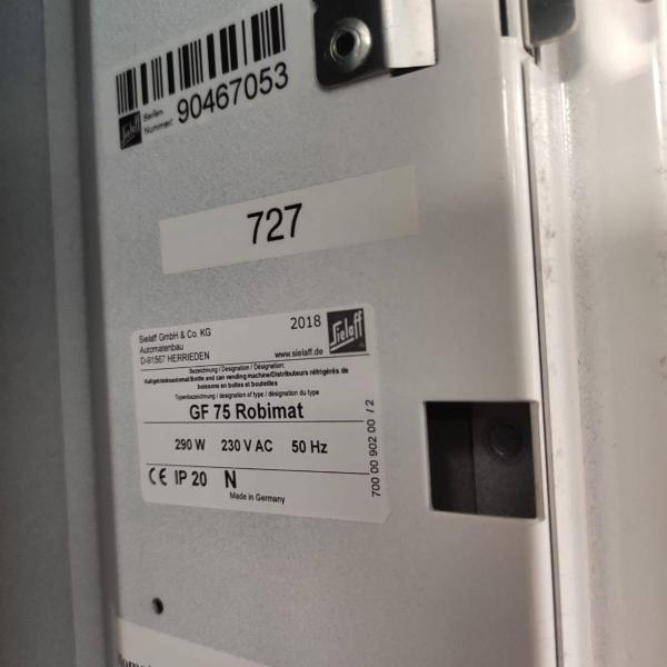 Sielaff GF75 Robimat beverage