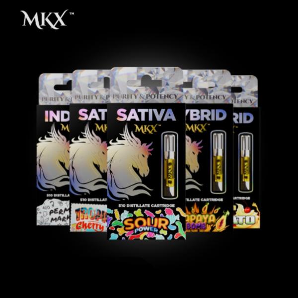 Mitten Extracts and MKX 1 gram cartridges
