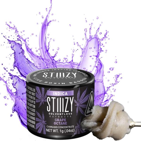 STIIIZY 1g Live Rosin Badder (solventless)