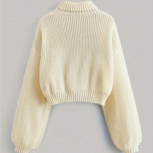 Cream Bee Embroidered Sweater