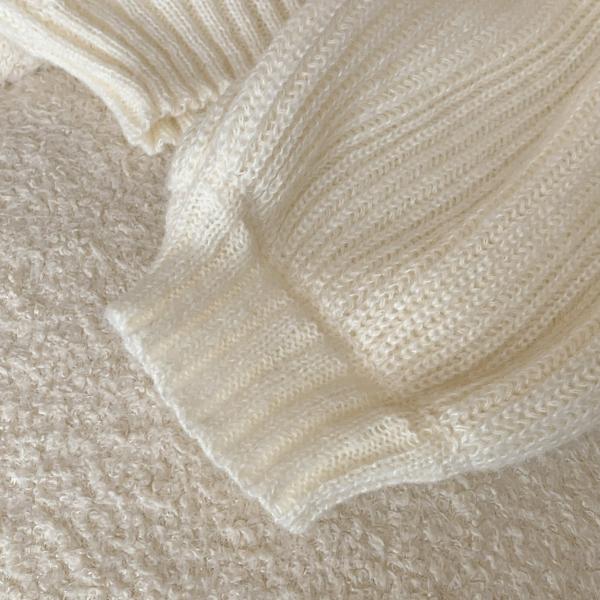 Cream Bee Embroidered Sweater