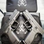 Springfield XD9 and XD40.
