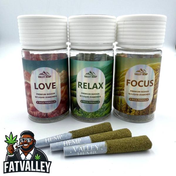Valley Hemp THC-A Preroll (16/case ) (P04)