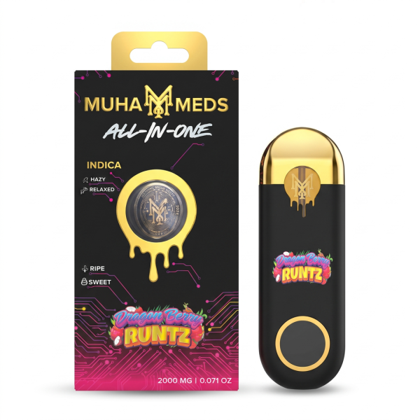 Muha Med 2G Dispos - Dragon Berry Runtz