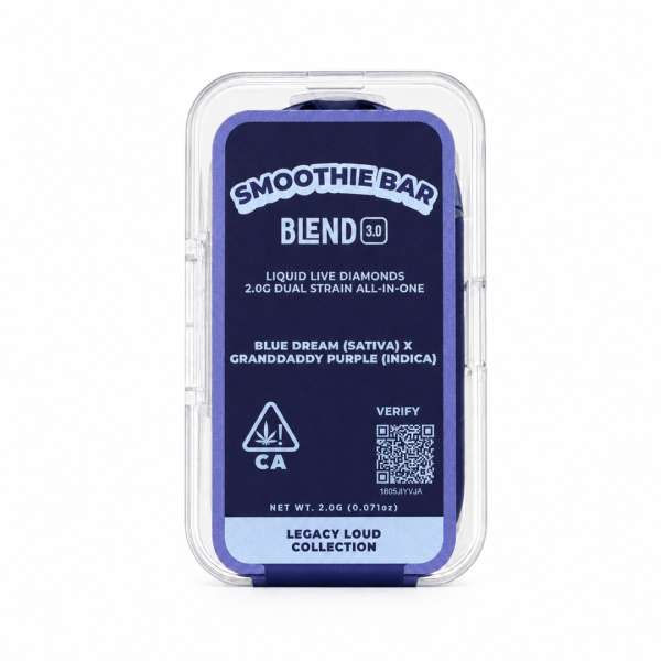 Smoothie Bar 2G Dispos - Blue Dream x Grandaddy Purple