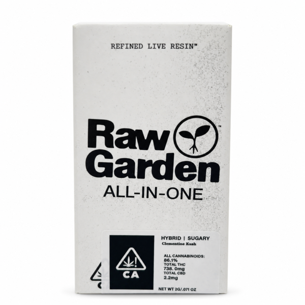 Raw Garden 2G Dispos - Clementine Kush