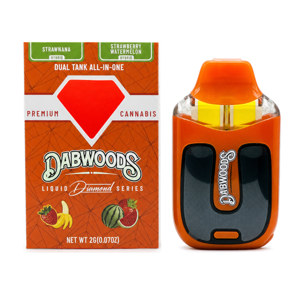 Dabwoods Dual Tank 2G Dispos - Stawnana x Strawberry Watermelon
