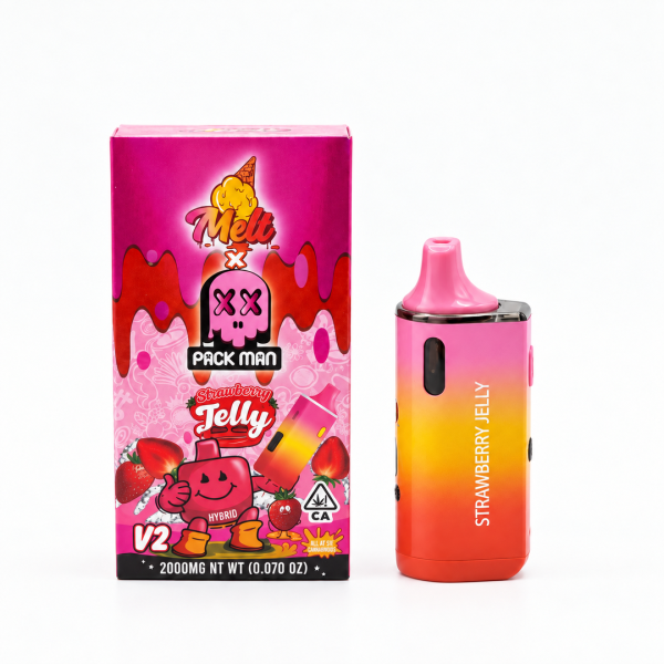 Melt X Packman 2G Dispos - Strawberry Jelly