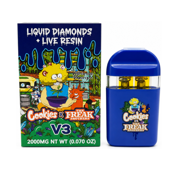 Cookies x The Freak Brothers V3 2G Dispos - Cereal Milk (h) x Grape Gasoline (i)