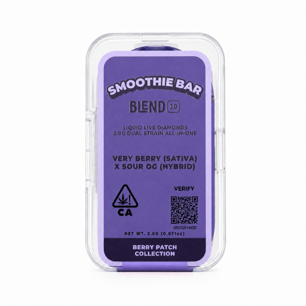 Smoothie Bar 2G Dispos - Very Berry x Sour OG