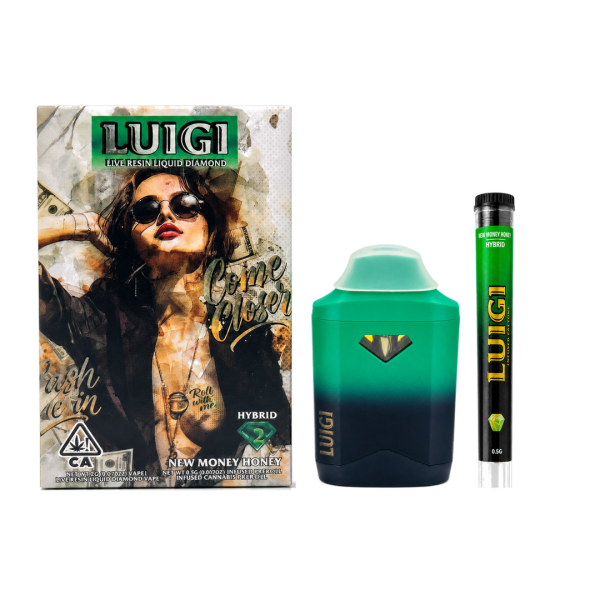 Luigi 2G Dispos + 0.5G Infused Preroll - New Money Honey