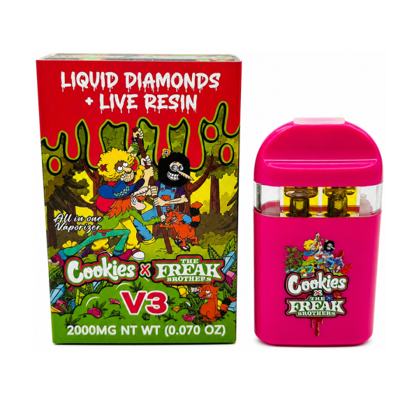 Cookies x The Freak Brothers V3 2G Dispos - Zushi (s) x Pink Panther (i)
