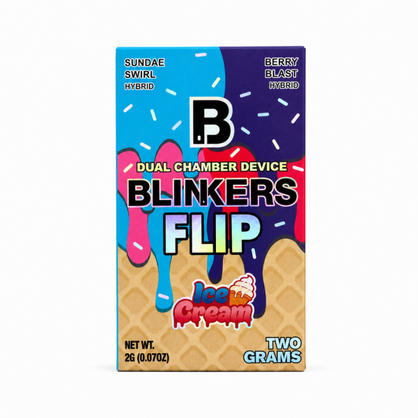 Blinkers Flip Dual Chamber 2G Dispos - Sundae Swirl + Berry Blast