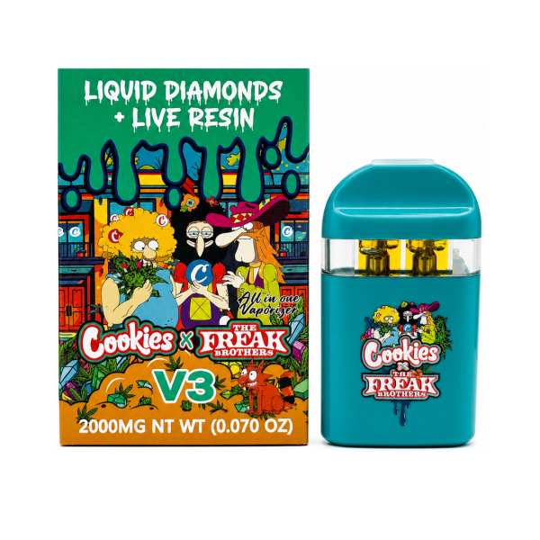 Cookies x The Freak Brothers V3 2G Dispos - White Runtz (h) x Lemon Cherry Runtz (h)