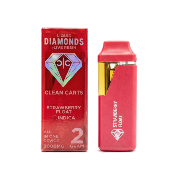 Clean Carts 2G Dispos - Strawberry Float