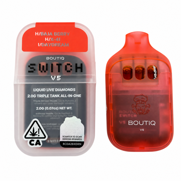Boutiq Switch V5 2G Dispos - Baja Berry x X41 x Daydream
