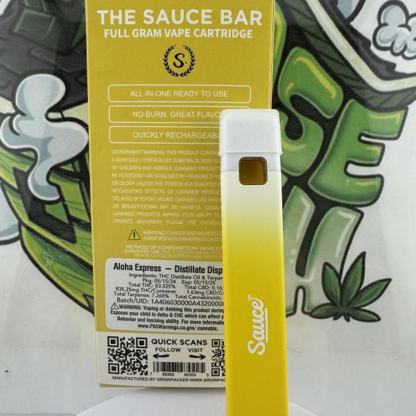 Sauce Essentials: 1G Disposable