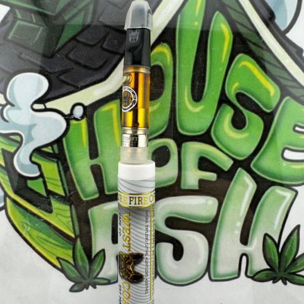West Coast Vape: 1 g 510 Cartridge