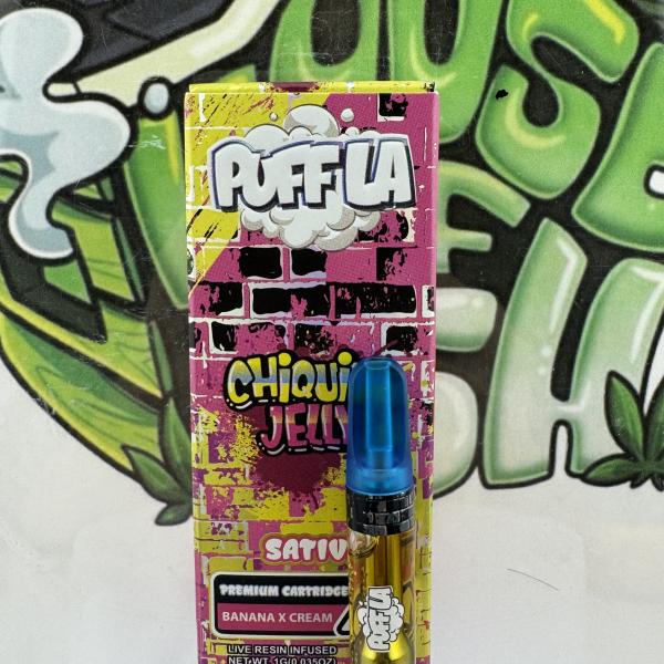 Puff LA: Premium Live Resin Infused 510 Cartridge