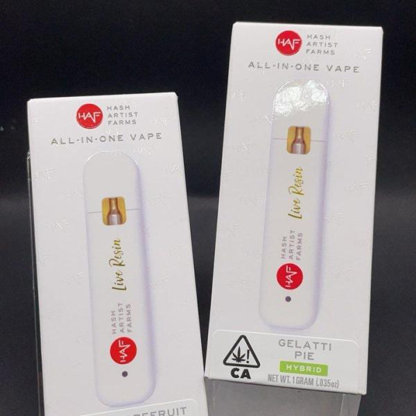 Haf: 1g Live Resin All-In-One Disposable