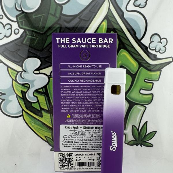 Sauce Essentials: 1G Disposable