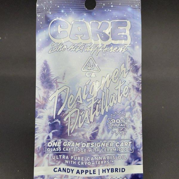 Cake: 1g Distillate Ceramic Disposable