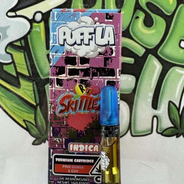 Puff LA: Premium Live Resin Infused 510 Cartridge