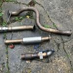 ford fiesta st 180 full 3" cobra venom exhaust with backbox