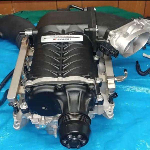 super low milage Ford Racing / Roush 2.3 Superchager for the 2015-2017 Mustang GT 5.0 Coyote. This setup has only 2300