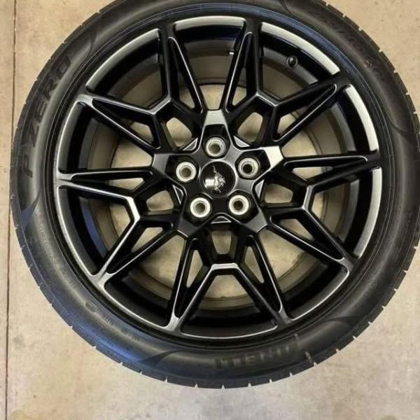 2024 Mustang GT Wheels And Tires n\nCame off mustang