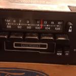 1985-87 NOS MUSTANG CAPRI AM-FM CASSETTE RADIO FROM CLOSED DEALERSHIP IN SW MN. E5ZZ-18A198-AB