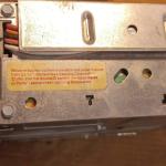 1985-87 NOS MUSTANG CAPRI AM-FM CASSETTE RADIO FROM CLOSED DEALERSHIP IN SW MN. E5ZZ-18A198-AB