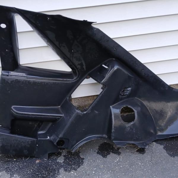 93 Mustang hatch factory black rear interior panels.