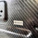 2018-2023 FORD MUSTANG RAM AIR DOUBLE SIDED CARBON FIBER HOOD