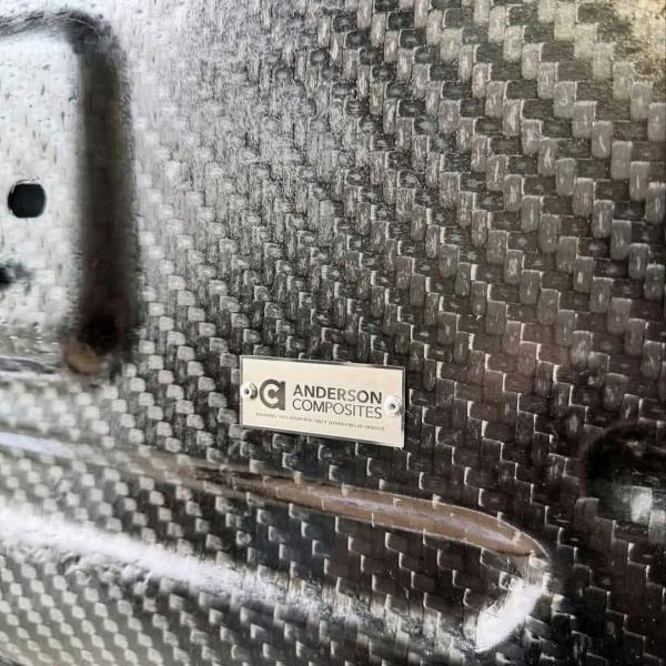 2018-2023 FORD MUSTANG RAM AIR DOUBLE SIDED CARBON FIBER HOOD