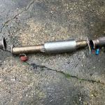 ford fiesta st 180 full 3" cobra venom exhaust with backbox