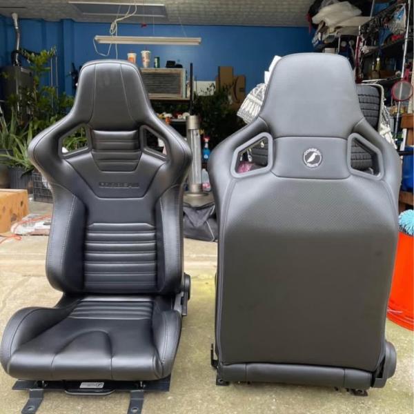 Corbeau RRS seats w/ S550 seat rails.