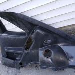 93 Mustang hatch factory black rear interior panels.