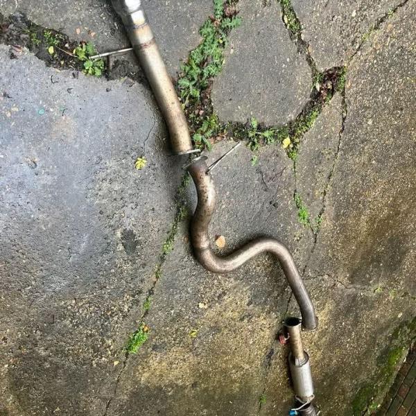 ford fiesta st 180 full 3" cobra venom exhaust with backbox