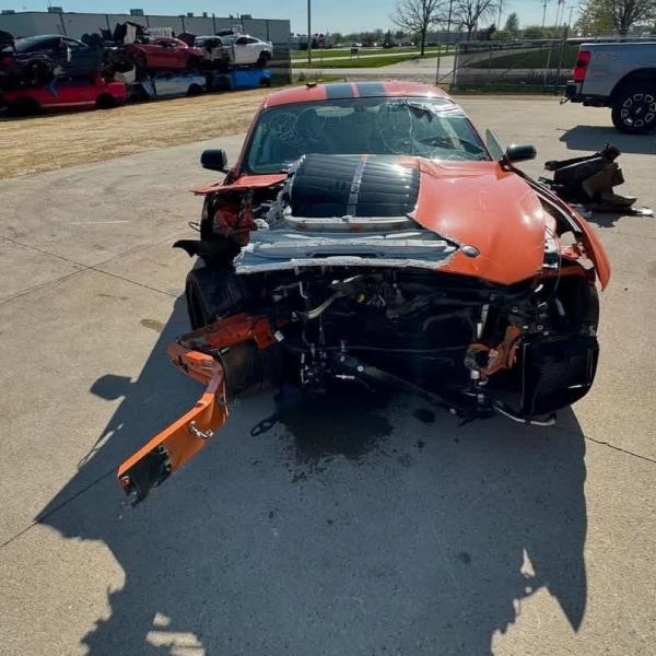 2020 GT500 cftp painted stripes.