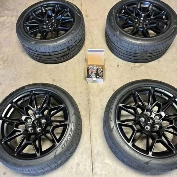2024 Mustang GT Wheels And Tires n\nCame off mustang