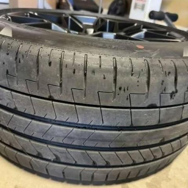 2024 Mustang GT Wheels And Tires n\nCame off mustang