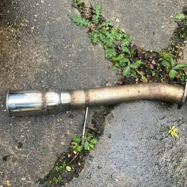 ford fiesta st 180 full 3" cobra venom exhaust with backbox