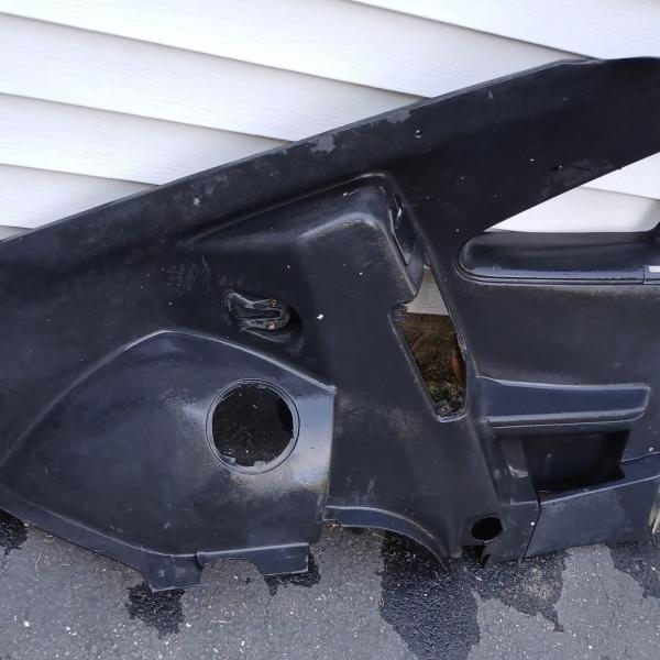 93 Mustang hatch factory black rear interior panels.
