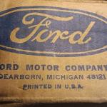 1985-87 NOS MUSTANG CAPRI AM-FM CASSETTE RADIO FROM CLOSED DEALERSHIP IN SW MN. E5ZZ-18A198-AB