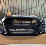 2015-17 Ford Mustang GT500 Conversion Front Bumper Kit\n\nCOMPONENT: Polypropylene n\nSURFACE FINISH