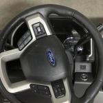 2017-2022 Ford F250 F350 Black Leather Lariat Front Dash.