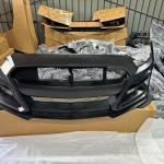 2015-17 Ford Mustang GT500 Conversion Front Bumper Kit\n\nCOMPONENT: Polypropylene n\nSURFACE FINISH