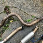 ford fiesta st 180 full 3" cobra venom exhaust with backbox