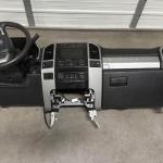 2017-2022 Ford F250 F350 Black Leather Lariat Front Dash.